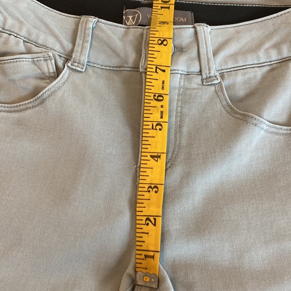 Wit & Wisdom Ab Solutions Ankle pants Size 0 Color Dusty Slate - Picture 11 of 12